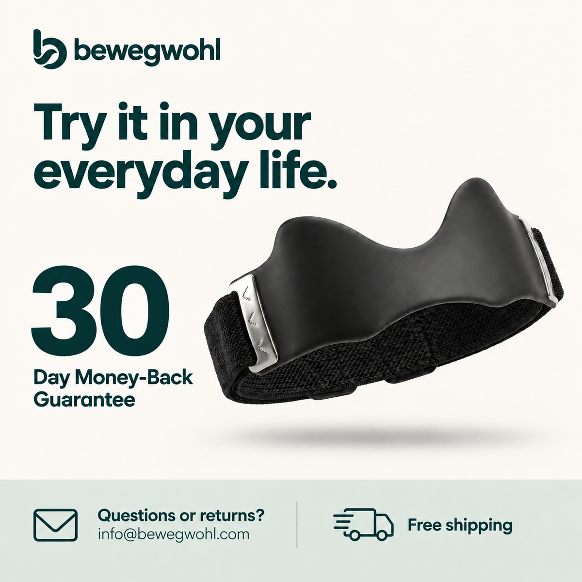 Bewegwohl Patella Strap — guarantee